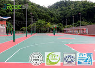 Outdoor Basketball Court Flooring Material , Modular Basketball Flooring High Rebound Force