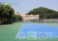 Non Toxic Fadeless Sport Court Surface , Outdoor Rubber Flooring For Basketball Court