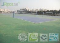 Olympic Tennis Court Surface , PU Sports Flooring Anti Slippery Sound Reduction