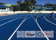 Indoor Athletics Track Surface , All Weather Running Track In High School