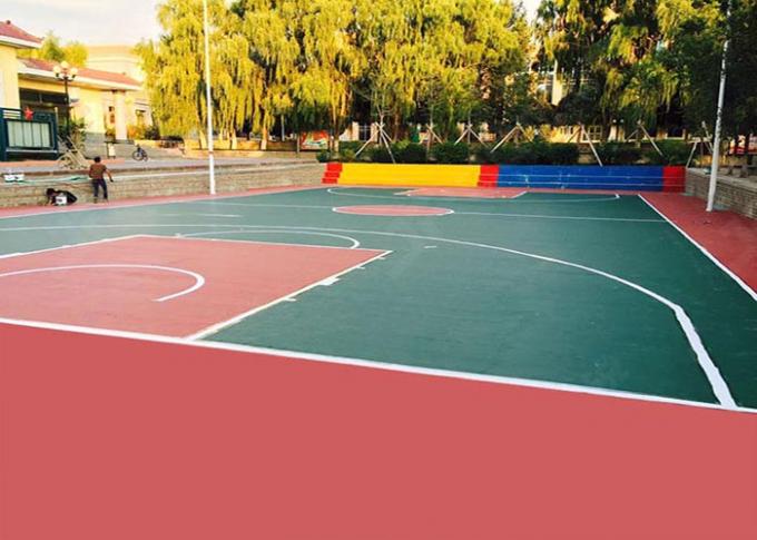 Synthetic Rubber Modular Sports Flooring Outdoor Sport Court Tiles Synthetic Rubber Modular Sports Flooring Outdoor Sport Court Tiles Low Heat Reflection
