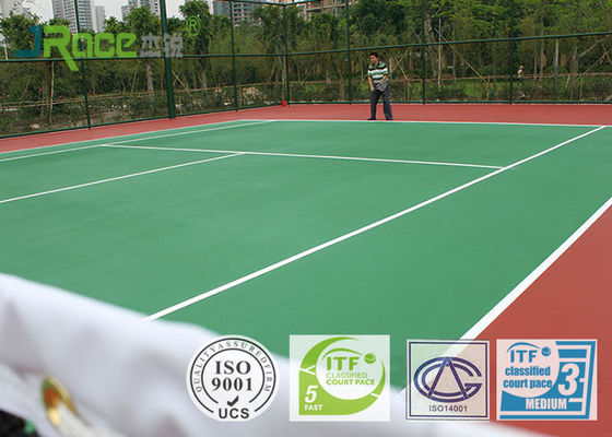 Weather Resistance Multifunctional Sport Court Surface For Tennis Field