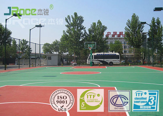 Water Based Polyurethane Sports Flooring ,Synthetic Basketball Court Flooring