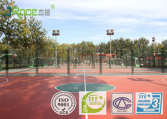 Colorful Athletic Sport Court Flooring Gym Surface Basketball Court Paint