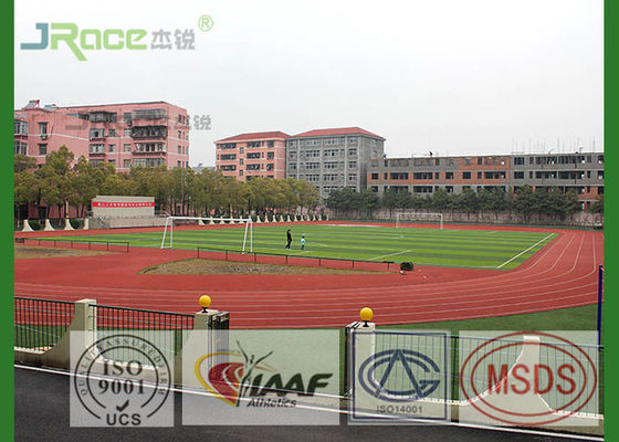 Eco Friendly Rubber Athletic Track Corrosion Resistance , Strong Adhesion