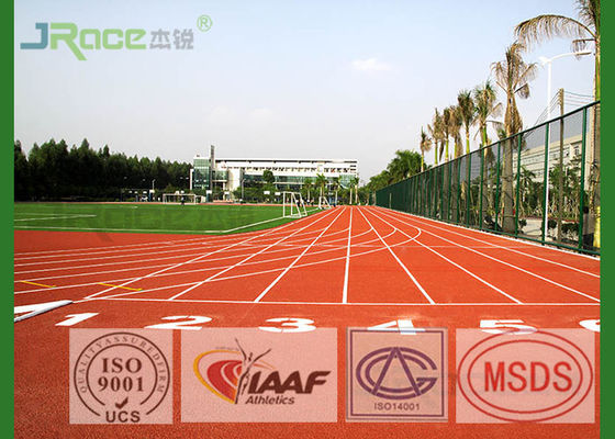 SGS Certified 400 Meter Running Track Surface Sandwich SPU Running Track System