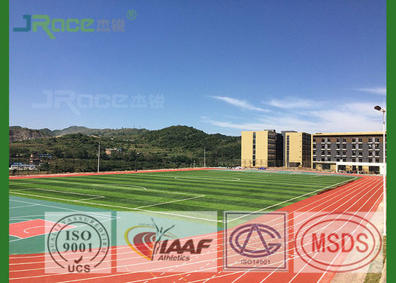 IAAF Professional Rubber Running Track Material Anti UV Long Life For Sports