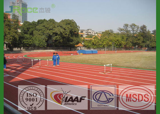 13mm Athletics Running Track 0.56MPa Tensile Strength , Long Lifespan