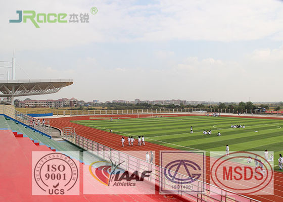 13mm Athletics Running Track 0.56MPa Tensile Strength , Long Lifespan