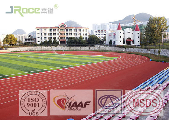 13mm Athletics Running Track 0.56MPa Tensile Strength , Long Lifespan