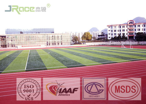 13mm Athletics Running Track 0.56MPa Tensile Strength , Long Lifespan