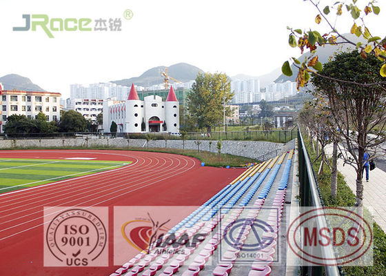 13mm Athletics Running Track 0.56MPa Tensile Strength , Long Lifespan