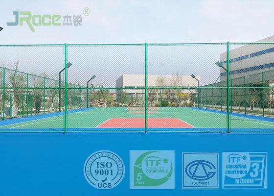 Indoor / Outdoor Acrylic Tennis Court Flooring Materials Seamless Design