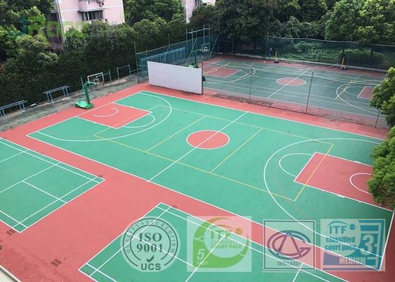 Outdoor Indoor Tennis Court Flooring , Modular Tennis Court Easy To Install