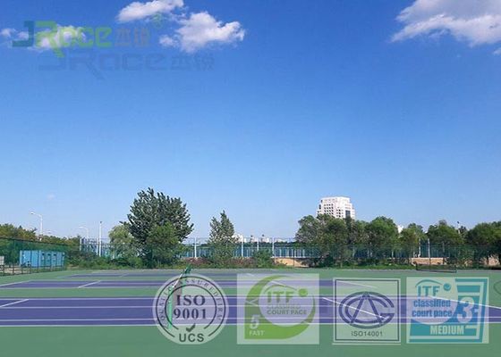 Acrylic Acid Multipurpose Sports Court Surface Liquid Painting Customized Color