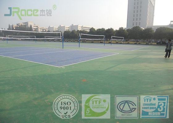 Multifunctional Open Tennis Court Surface Anti Slip Floor Customization Available