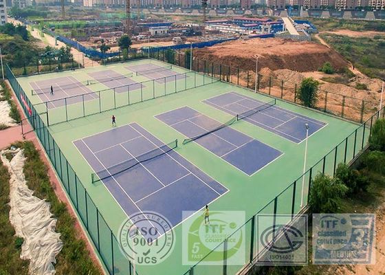 Multi Use Sports Court Flooring , Tennis / Badminton / Basketball Court System