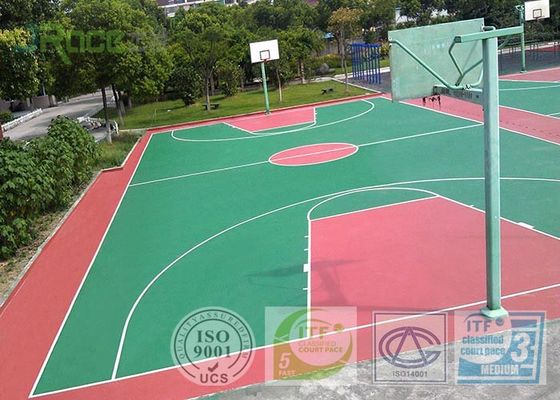 Indoor Multifunctional Sport Court Flooring For School Gym Basketball Court
