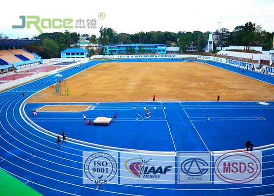 Static Free EPDM Rubber Flooring Carbon Structure No Heavy Metal For Sports Ground