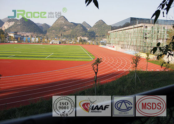 Colourful Epdm Jogging Track Surface Weather Resistant For Outdoor Sports Court