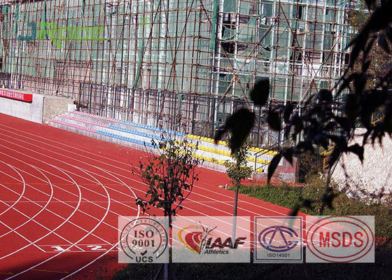 Track And Field Surface For School Running Track With Environmental Materials