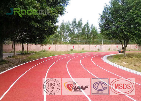 Standard Tartan Track Surface Polyurethane Resin Material Flame Resistant