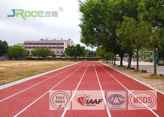 Standard Tartan Track Surface Polyurethane Resin Material Flame Resistant