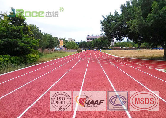 Standard Tartan Track Surface Polyurethane Resin Material Flame Resistant