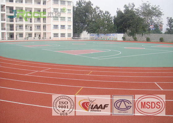 Commercial Recycled Rubber Running Track Material High Corrosion Resistance