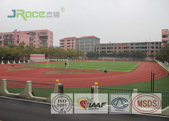 Commercial Athletics Running Track Flooring Water Based Polyurethane Materials