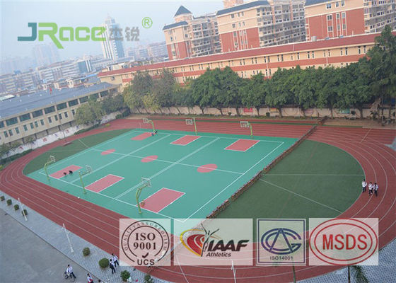 SPU 3 - 7 mm Thickness Basketball Sport Court For All Year Round