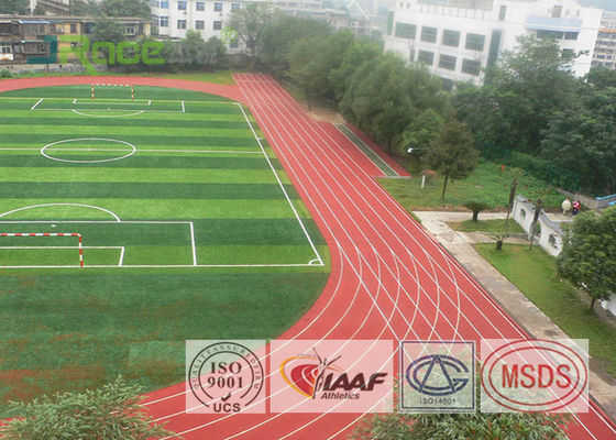 Indoor Track And Field Surface Prefabricated Rubber Running Track Material