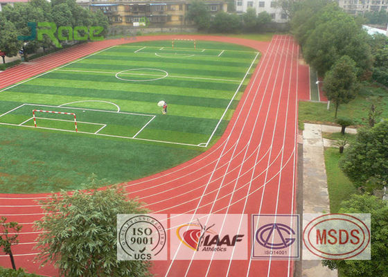 Indoor Track And Field Surface Prefabricated Rubber Running Track Material