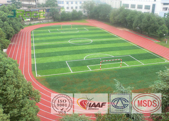 Indoor Track And Field Surface Prefabricated Rubber Running Track Material