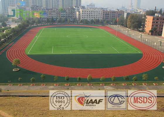 Rubber Running Track Surface Athletic Flooring Systems For Athletic Track