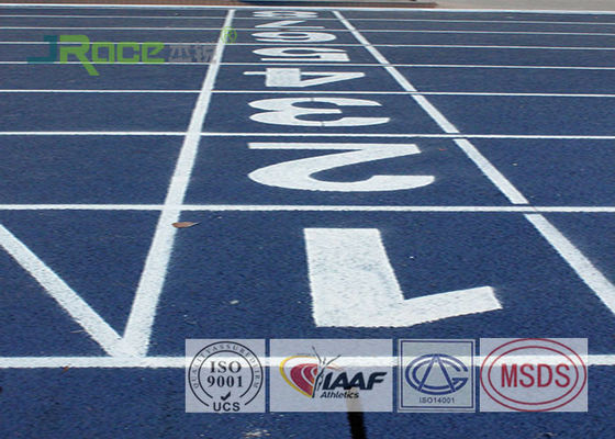 Outdoor Durable Rubber Running Track Material Anti Oxidation Wear Resistant