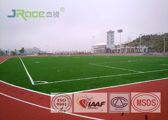 Waterproof Tartan Athletics Track Surface UV Resistant For Students Gymnasium