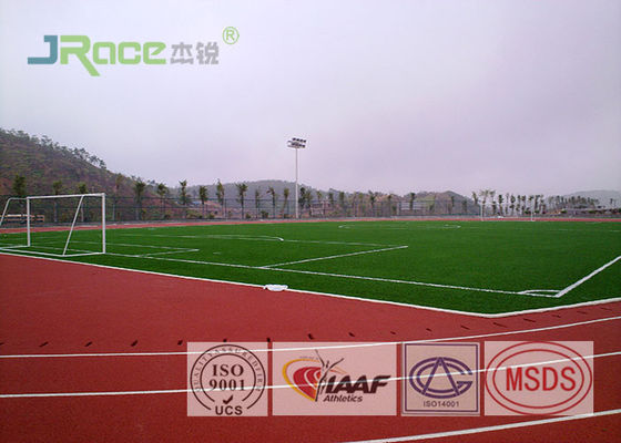 ECO Friendly Tartan Track Surface Non Toxic Anti Fade For High School / College