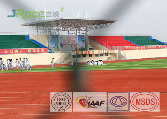 Indoor Athletics Track Surface , All Weather Running Track In High School