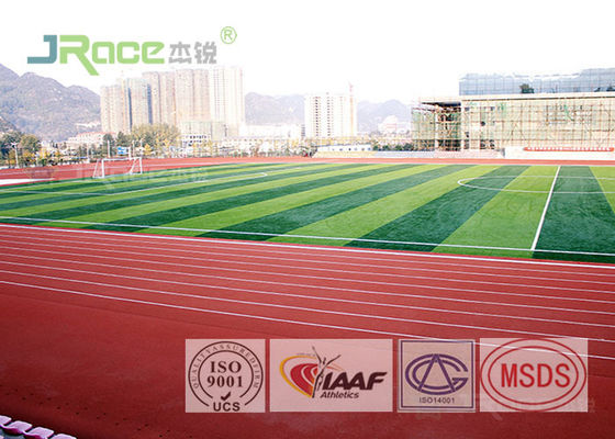 Water Based Rubber Running Track Material Tartan Track Non Toxic No Odor