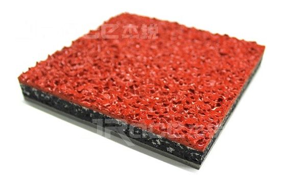 Skip Resistance Polyurethane Athletics Synthetic Jogging Track 13MM Thickness