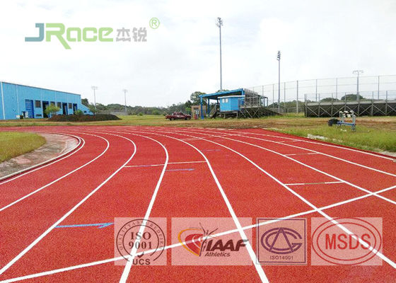 Athletic Rubber Jogging Track Sport Surface Anti Friction For Outdoor Sport Arena