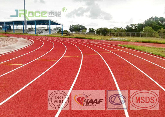 Athletic Rubber Jogging Track Sport Surface Anti Friction For Outdoor Sport Arena