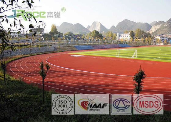 Track And Field Surface For School Running Track With Environmental Materials