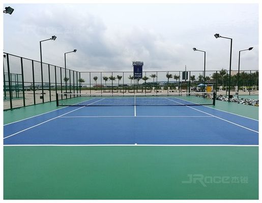 3-8mm Thickness Basketball Sport Court ,  Outdoor Tennis Court Flooring Material