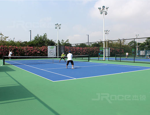 3-8mm Thickness Basketball Sport Court ,  Outdoor Tennis Court Flooring Material