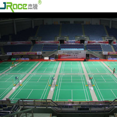 Silicon PU Material Badminton Sports Floor / Indoor And Outdoor Badminton Court